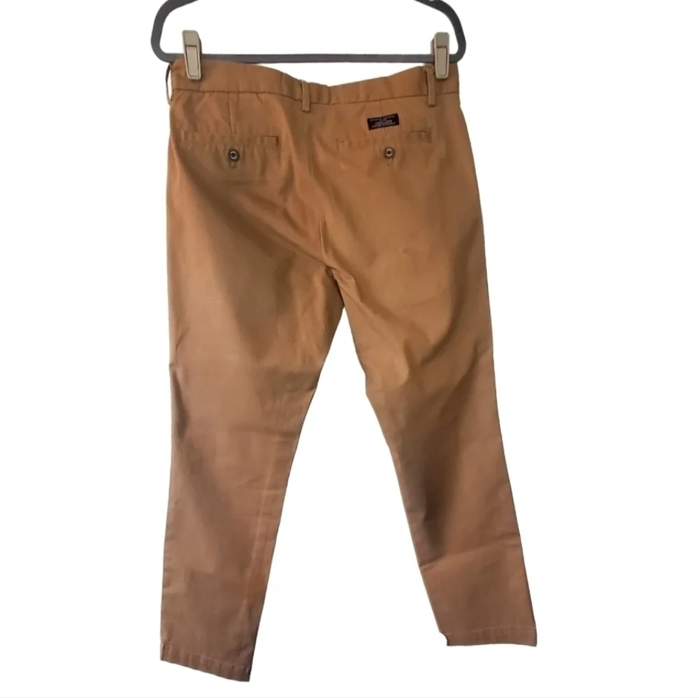 Banana Republic 32”x29” Aiden Chino, GUC Men's light brown flat front tailored